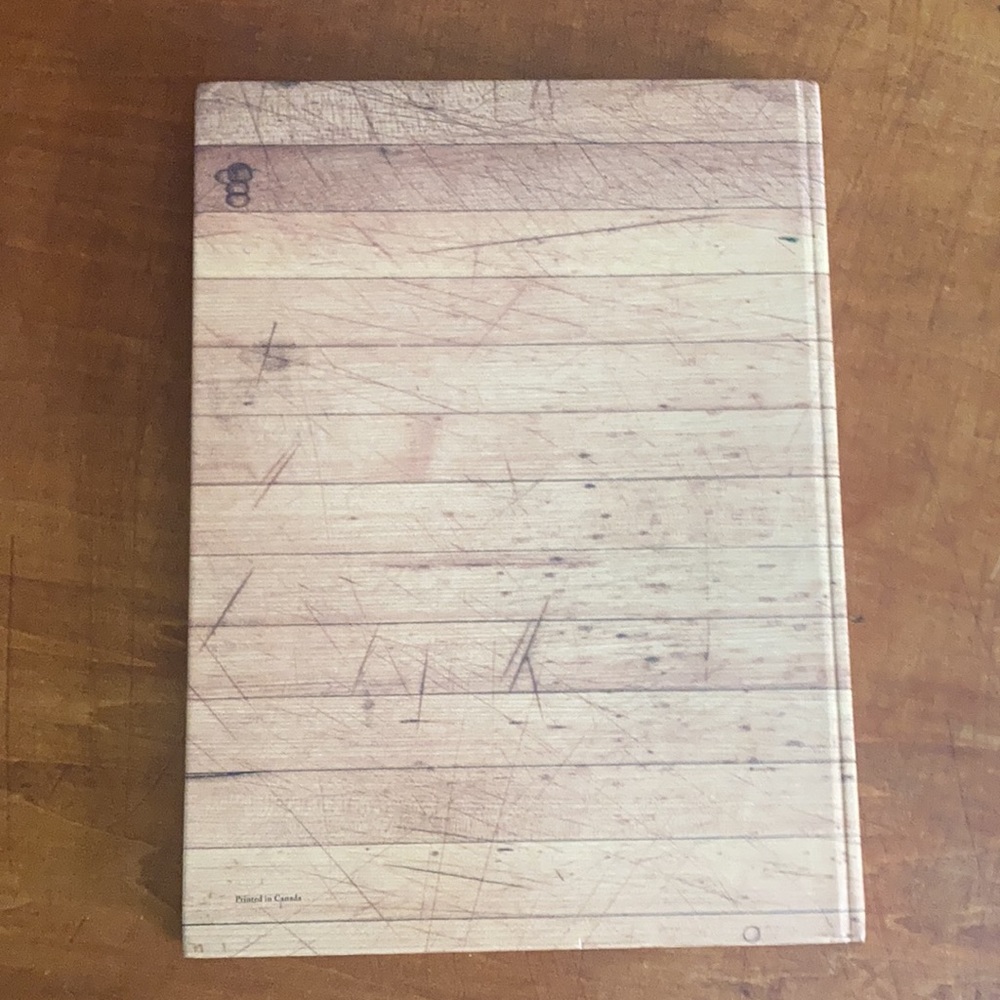 Wood-Patterned Recipe Notebook - Beige - Picture 6 of 15